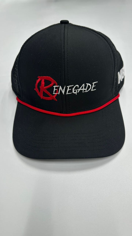 Red & Black Renegade “Mbu” Rope Hat