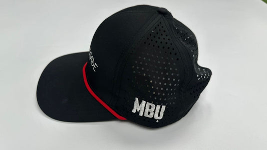 Red & Black Renegade “Mbu” Rope Hat